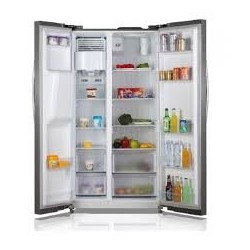 REFRIGERATEUR 504LL A+ INOX MIDEA