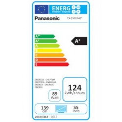 TV Led 139Cm UHD 4K HD WIFI PANASONIC