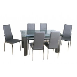 SALLE A MANGER 6 CHAISES MODERNE